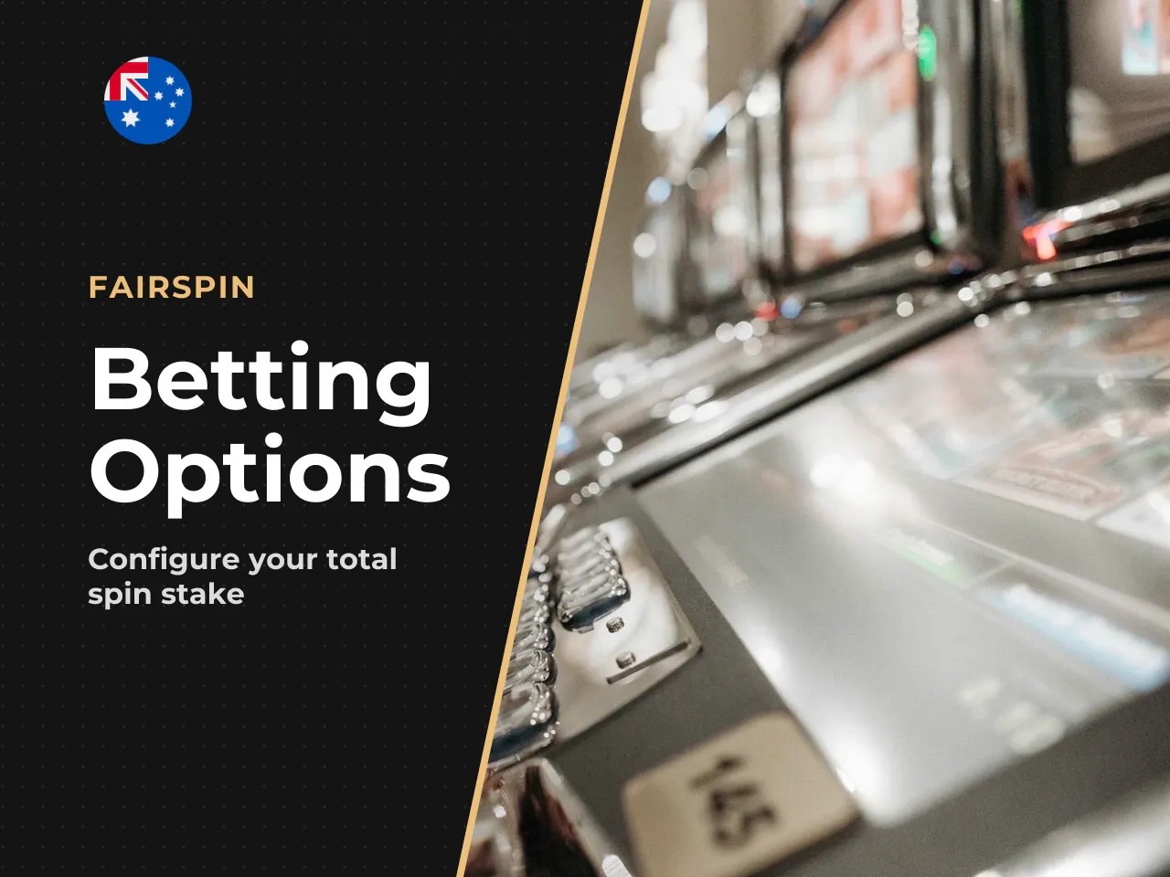 4.2 Paylines, coins and betting options