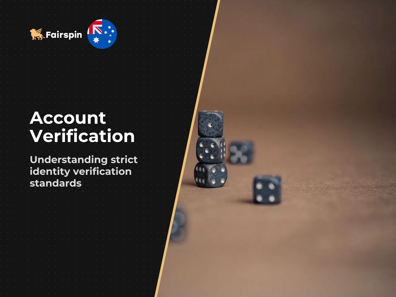 That AUSTRAC standard applies to Australian-regulated