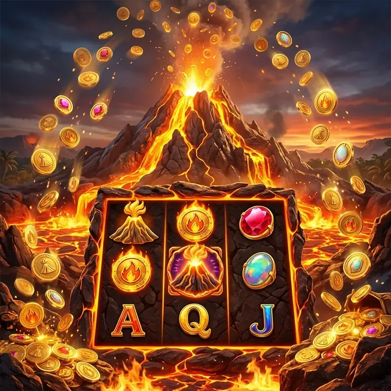 Coin Volcano Slot Review, Demo Mode